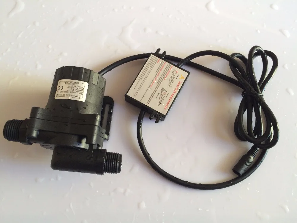 

5pcs 5-12V Wide Voltage Large Flow Rate Mini Pump 50C-1260S, 2100LPH 6M, Submersible, Available for Hot water, Solar System