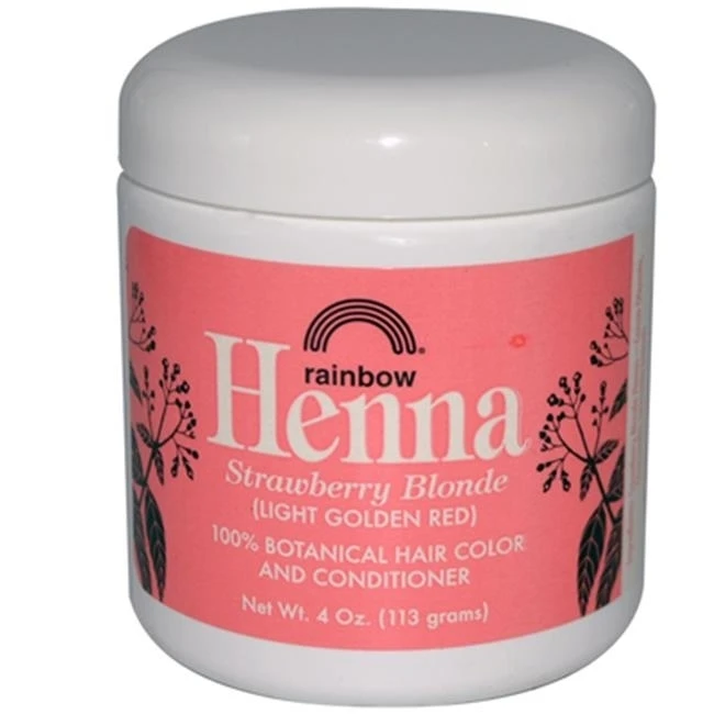 Rainbow Research 0985903 Henna Hair Color and Conditioner Persian Strawberry - 4 oz