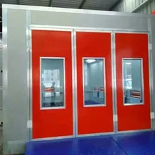 Китайский дешевый Автомобильный покрасочный салон выпечки спрей стенд с дизельным маслом тепла и электрического тепла опционально