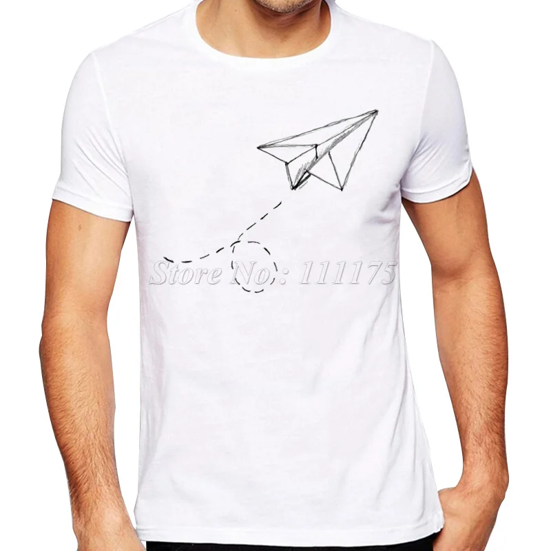Paper Plane USA Paper Airplane T-Shirt Unisex T-shirt