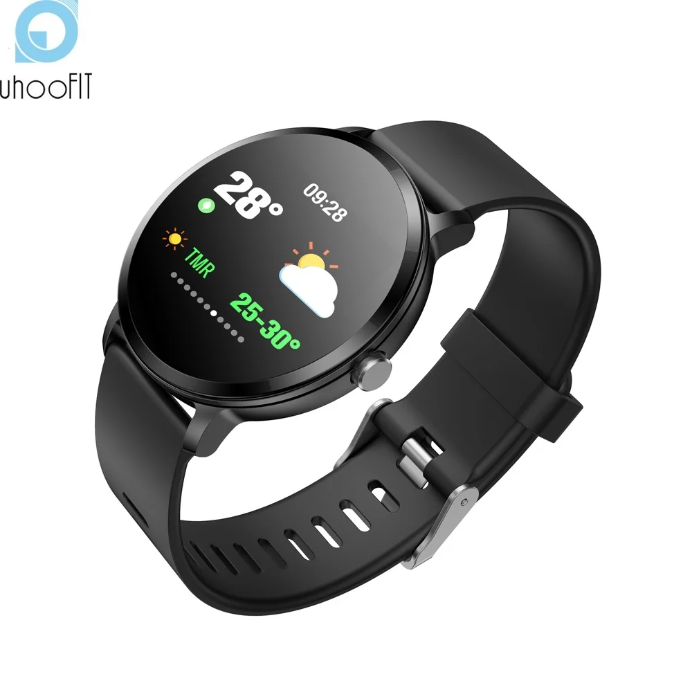 Uhoofit V11 Bluetooth умные часы для мужчин и женщин IP67 водонепроницаемые занятий фитнесом