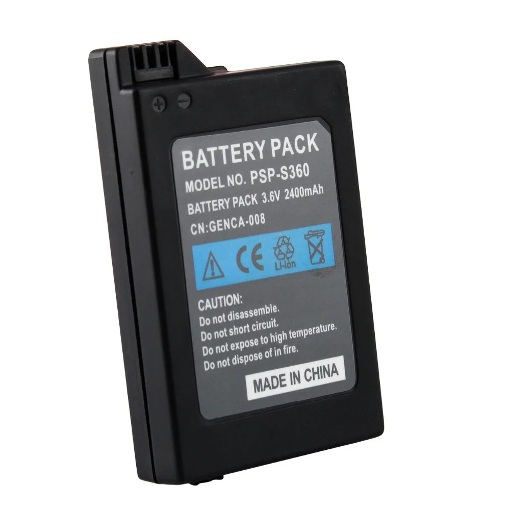 2400mAh 3,6 V литий-ионная аккумуляторная батарея для sony psp SLIM 2000 3000