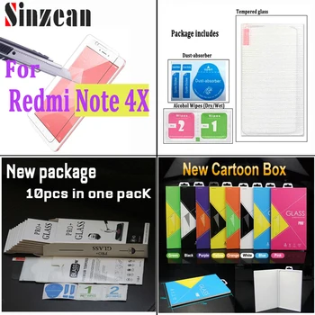 

Sinzean For Xiaomi Redmi Note 4X Tempered Glass Note 4 (Indian Version) Screen Protector in retail package (Wholesale 100pcs)