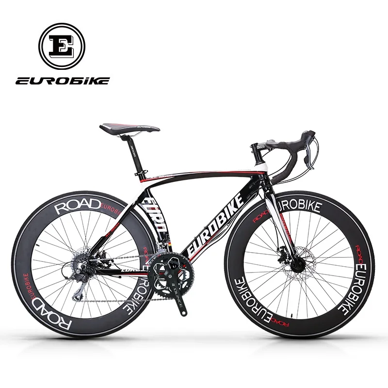 EUROBIKE Road Bikes Aluminum Frame Shimano 16 Speed 700C Inches Wheel EUROBIKE Road Bikes Aluminum Frame Shimano 16 Speed 700C Inches Wheel