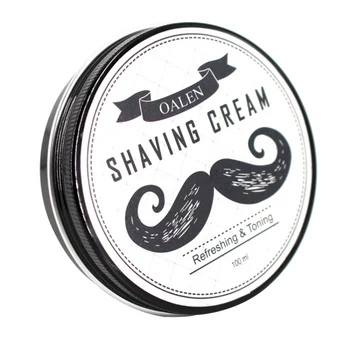 

2018 New 100% Natural Beard Care Shaving Cream Smooth Shaving Cream P7