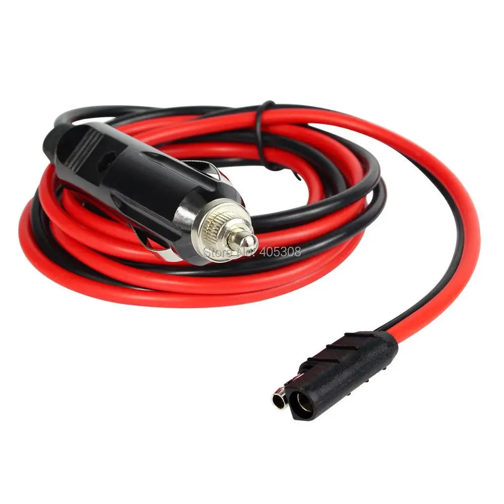 12V DC Power Cord Cable Cigarette Lighter Plug Jumper Compatible For