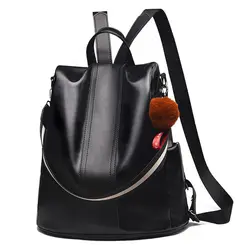 Лидер продаж рюкзаки для женщин повседневный школьный рюкзак для подростков обувь девочек Винтаж из искусственной кожи сумки женский