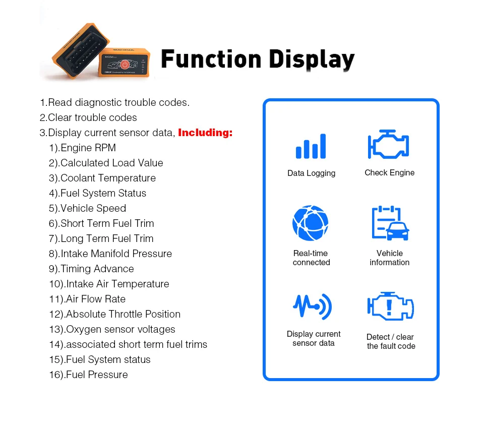 Автомобильный диагностический инструмент Maozua Z137 Bluetooth Elm327 OBD2 Супер Мини ELM327 V1.5 OBD