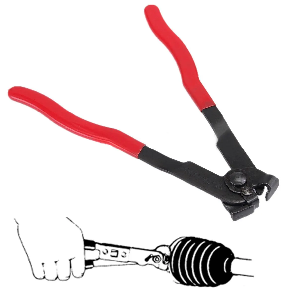 1pc Installer Tool Ear Type CV Joint Boot Clamp Plier For Fuel & Coolant Hose Pipe