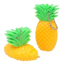 2 шт. игрушка для школьников ручка имитация ананаса шариковая ручка 0,5 мм наконечник синий заправка креативная письменная ручка детские школьные принадлежности