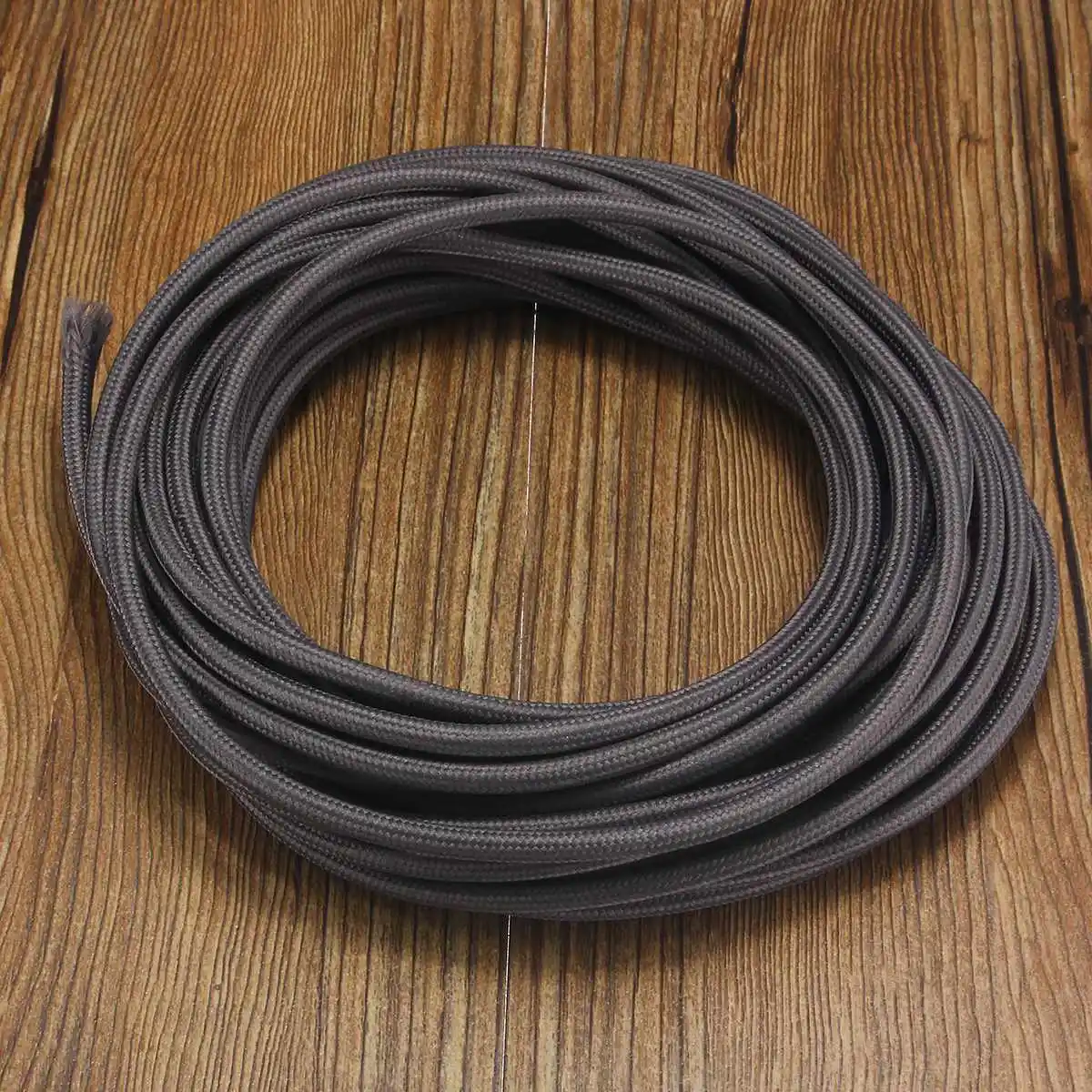 

Lowest Price 10M 2 Cord 0.75cm Multicolor Vintage Twist Braided Fabric Light Cable Retro Electric Wire Pendant Lamp Wire