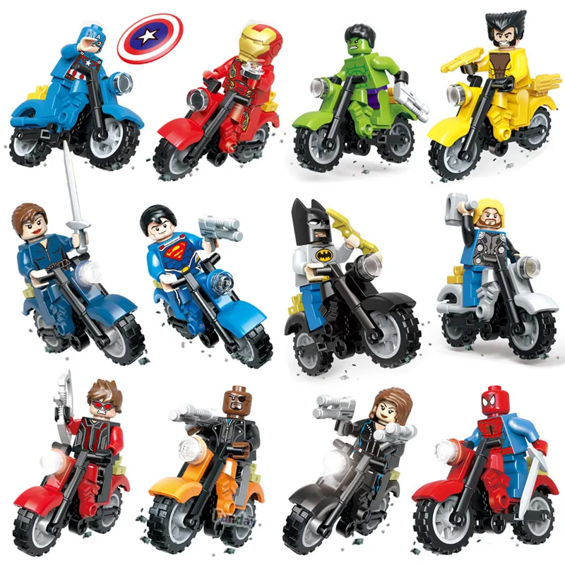 lego avengers motorcycle
