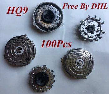 

100pcs new HQ9 Replace razor blade Head for Philips electric shaver HQ9100 HQ9140 HQ9160 HQ9170 HQ9020 HQ9070 HQ9080 HQ9090