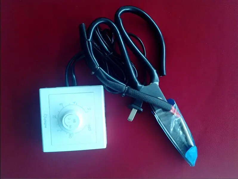 

Electric heating scissors with switch trademark trimming scissors type electric heating tube tailor scissors ribbon