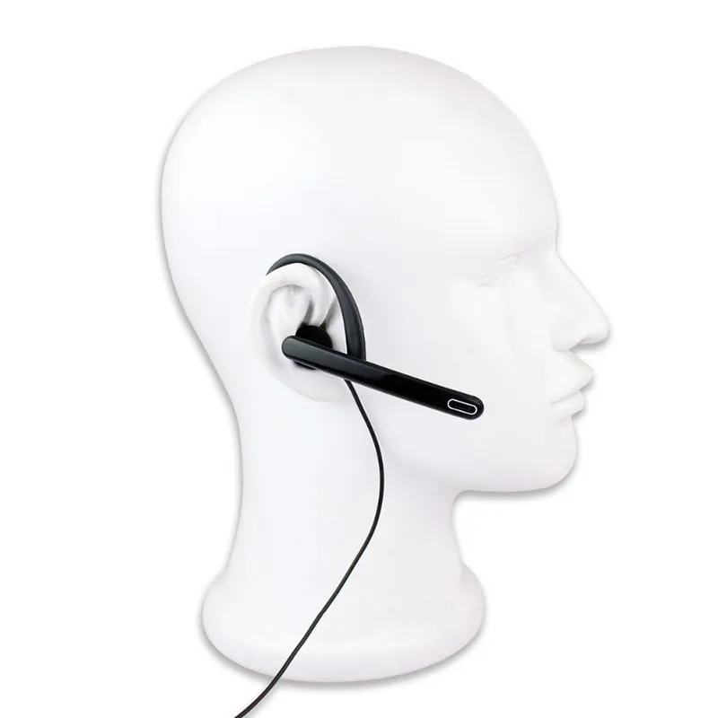 2016-Hot-2-Pin-Ear-Bar-Earpiece-Mic-PTT-Headset-for-Kenwood-BAOFENG-Walkie-Talkie-UV