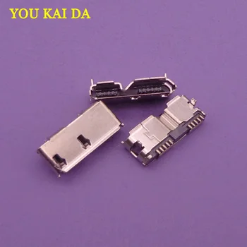 

100pcs/lot Micro 10pin mini usb 3.0 connector type B connector for repair mobile / Tablet PC / MP3 / MP4 / MP5