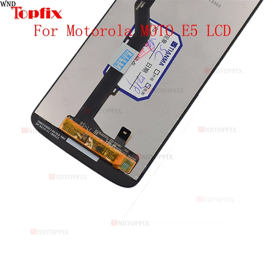 In Stock 5.7Inch LCD Display Touch Screen Digitizer Assembly For Motorola Moto E5 Moto E 5th Gen XT1922-4 LCD Replacement Parts (1)