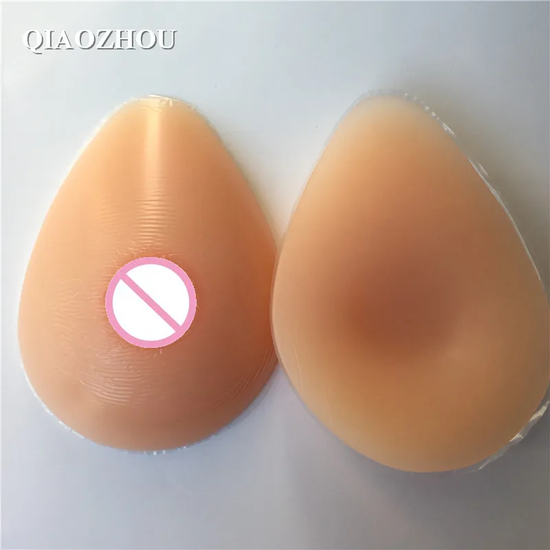 500g small A cup fake boos realistic silicone breast form mastectomy transgender crossdressing soft real teardrop |