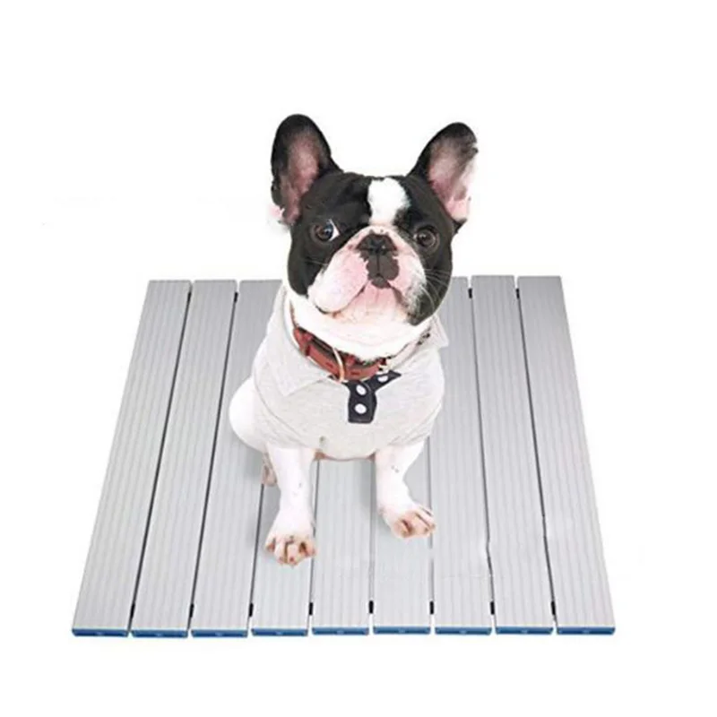 

Aluminum Pet Dog Cat Cold Bed Summer Fold Heat Dissipation Available for Long Time Sofa Cushion