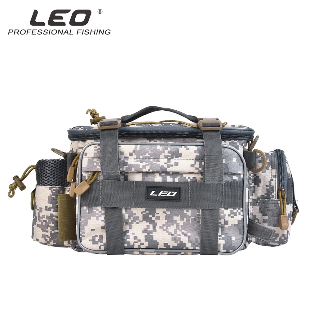 Рыболовная Сумка Leo 1000D из ткани Оксфорд многофункциональная сумка для