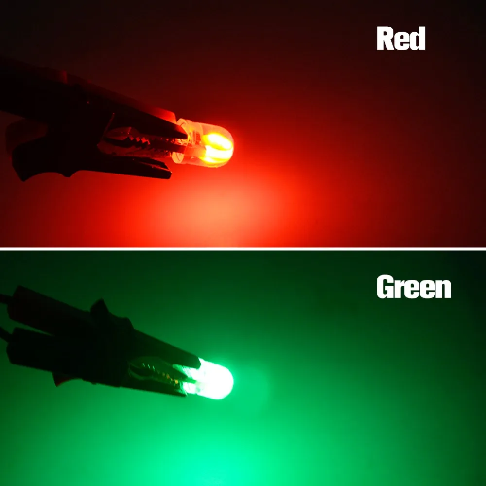 Avacom 6 шт. T10 W5W светодиодный RGB лампочка для салона автомобиля чип COB 12 в