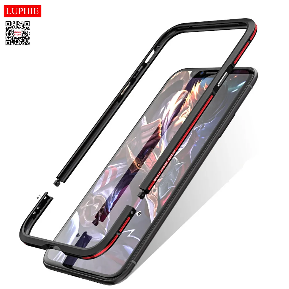 

Luphie Case for Apple IPhone XS MAX Shockproof Armor Metal Bumper Irregularly Aluminum Cover for IPhone XS XR X XS MAX Case