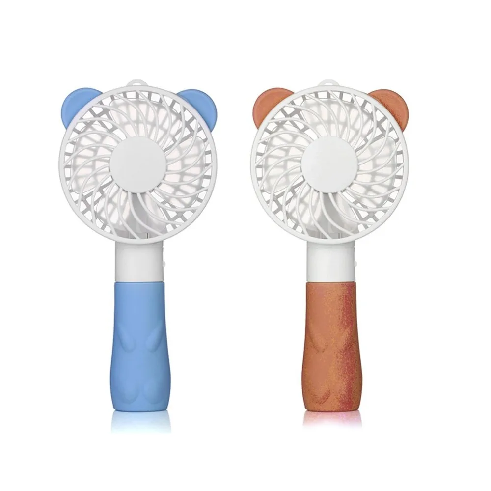 Mini Hand held Fan Portable USB Charging Students Small Cute Shape