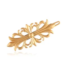 1 шт Заколки для волос для Для женщин металлик Винтаж узорная шпилька элегантные аксессуары для волос модные Для женщин шпильки Головные уборы G0507