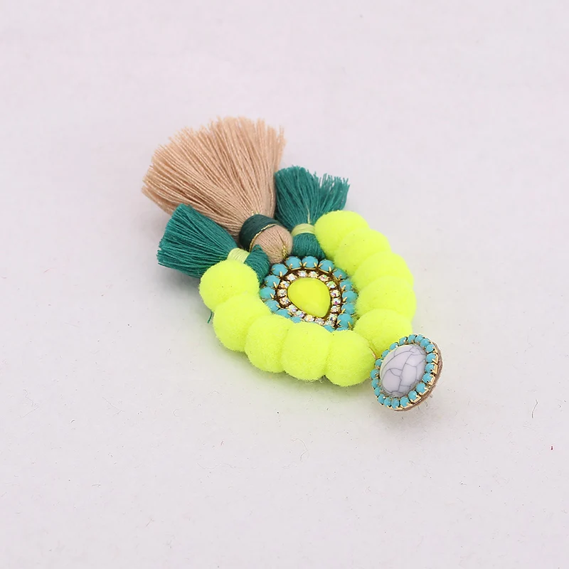 bohemian pendientes tassel earrings for women statement long earrings