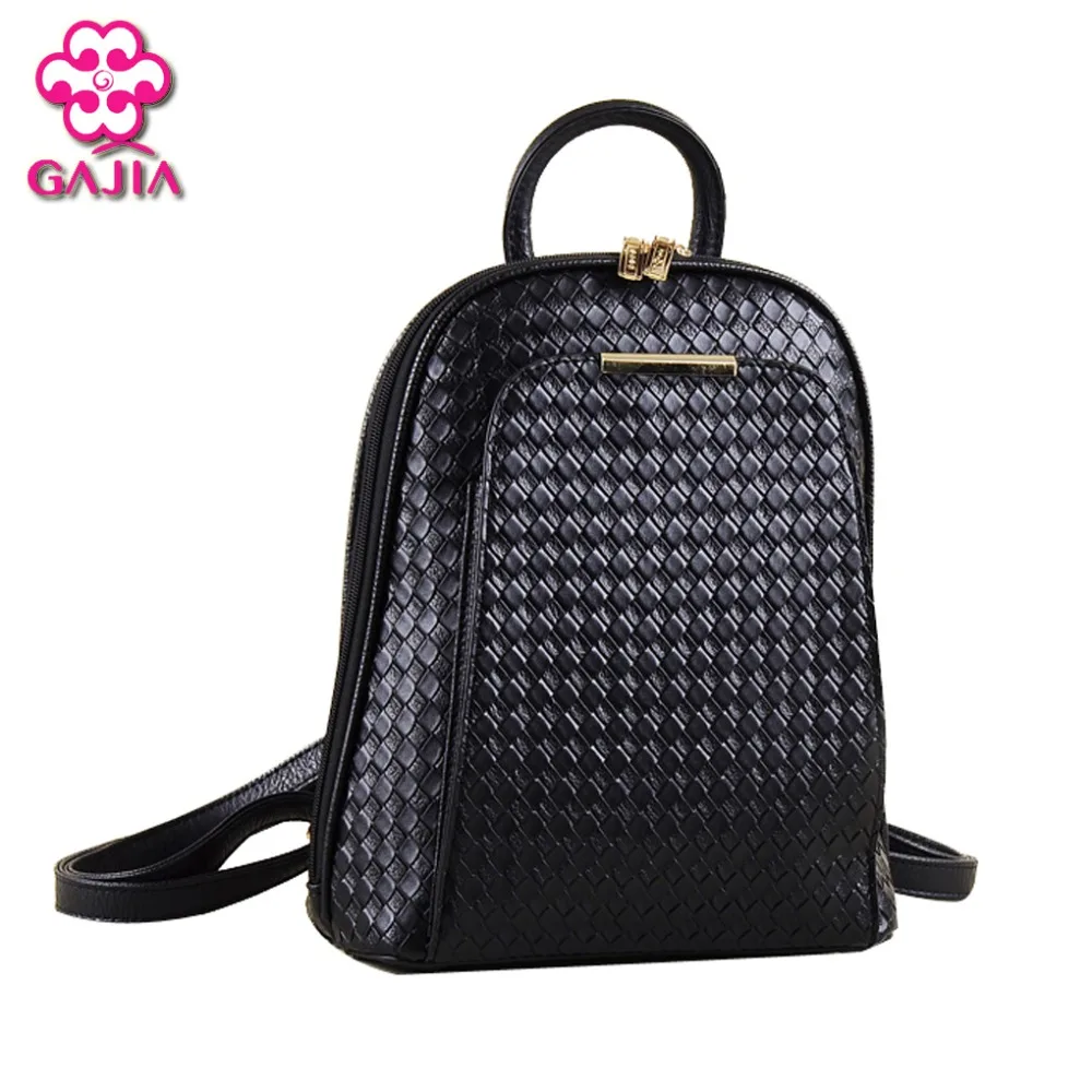 Fashion Simple Style Women Backpacks High Quality Leather School Bags Satchel Brand Design Female Backpack 2017