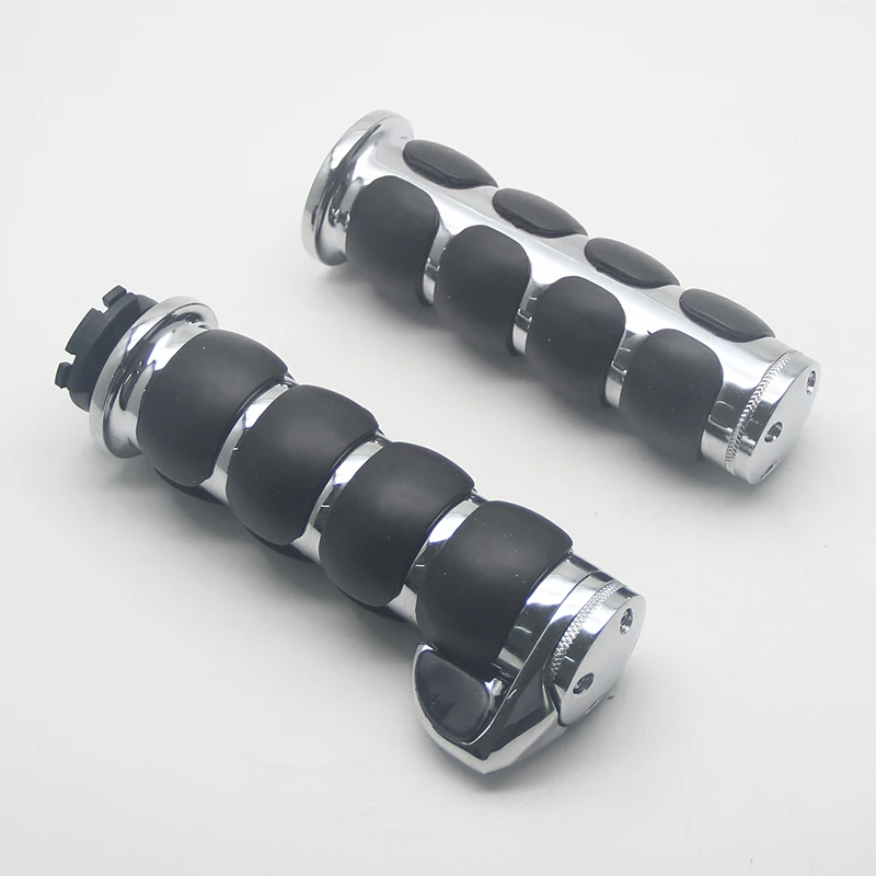 25mm 1 Pair 1 Inch Throttle Assist Bar Ends Motorcycle Rubber Handlebar Hand Grips for Suzuki