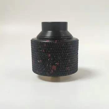 

2019 new dripping tank Knurled Shot RDA 30mm diameter money RDA with PEI driptip in brass
