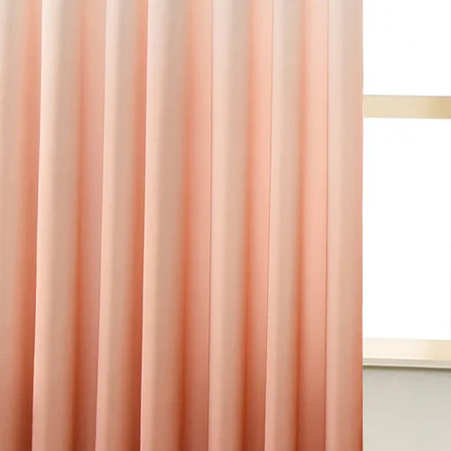 Одноцветная Радужная летняя занавеска, современные занавески для спальни, гостиной, современные занавески из вуали, отвесная панель, кухонная занавеска, готовые - Цвет: Orange Thick