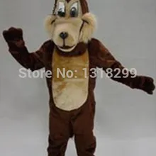 Талисман Коричневый Волк Койот костюм талисмана необычные платья пользовательские фантазии косплей костюм тема mascotte карнавальный костюм комплекты