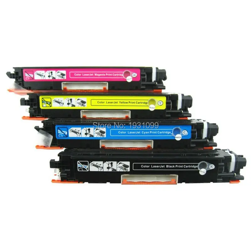 Многоразовый картридж YOTAT CE310A CE311A CE312A CE313A для принтеров HP LJ CP1025 CP1025nw M275mfp M175a M175nw |