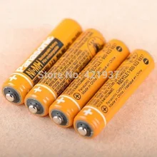 50 шт./партия оригинальные новые AAA аккумуляторные батареи 1,2 в 550 мАч Ni-MH аккумуляторы для беспроводного телефона HHR-55AAABU