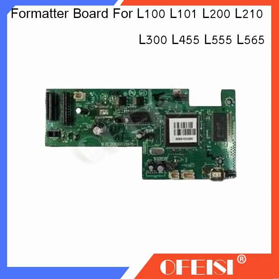 

FORMATTER PCA ASSY Formatter Board logic Main Board Mother Board for Epson L100 L101 L200 L210 L300 L455 L475 L555 L565 printer