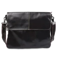 Мужские сумки из натуральной кожи, винтажные сумки-мессенджеры, деловые сумки, сумки через плечо, сумки