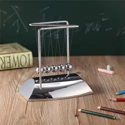 Новый Ньютонов колыбель бесконечных развлечений стали Баланс шары Физика маятник/Наука игрушка модели развивающие игрушки стол