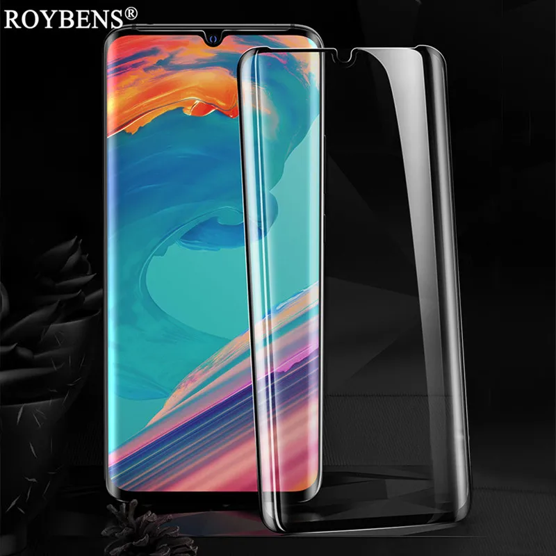 

For Huawei P30 Pro Clear Tempered Glass 5D Curved Full Cover Screen Protector For Huawei P30 Lite Ultra Thin Protective Film