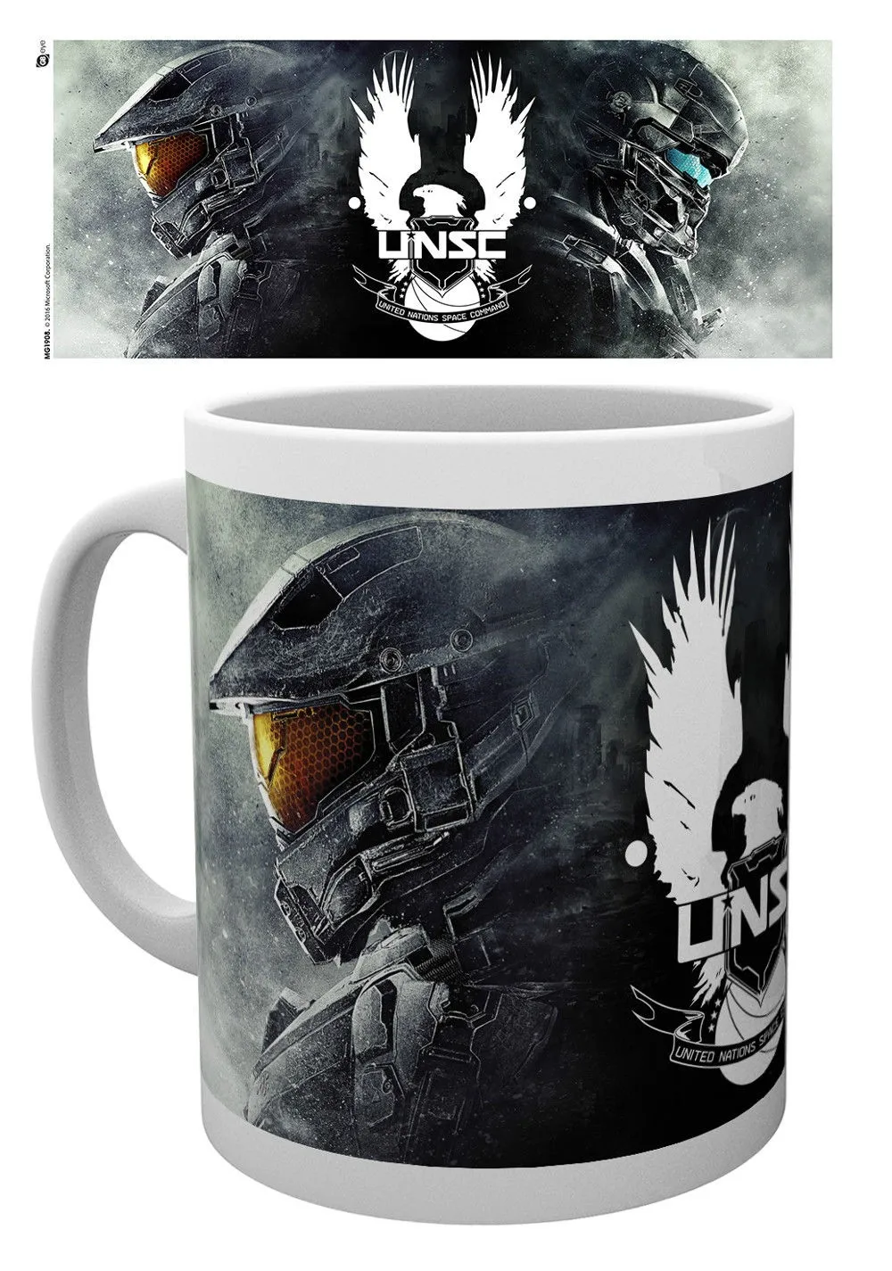 

Halo Locke and Master Chief Ceramic Coffee Mug Tea Cup
