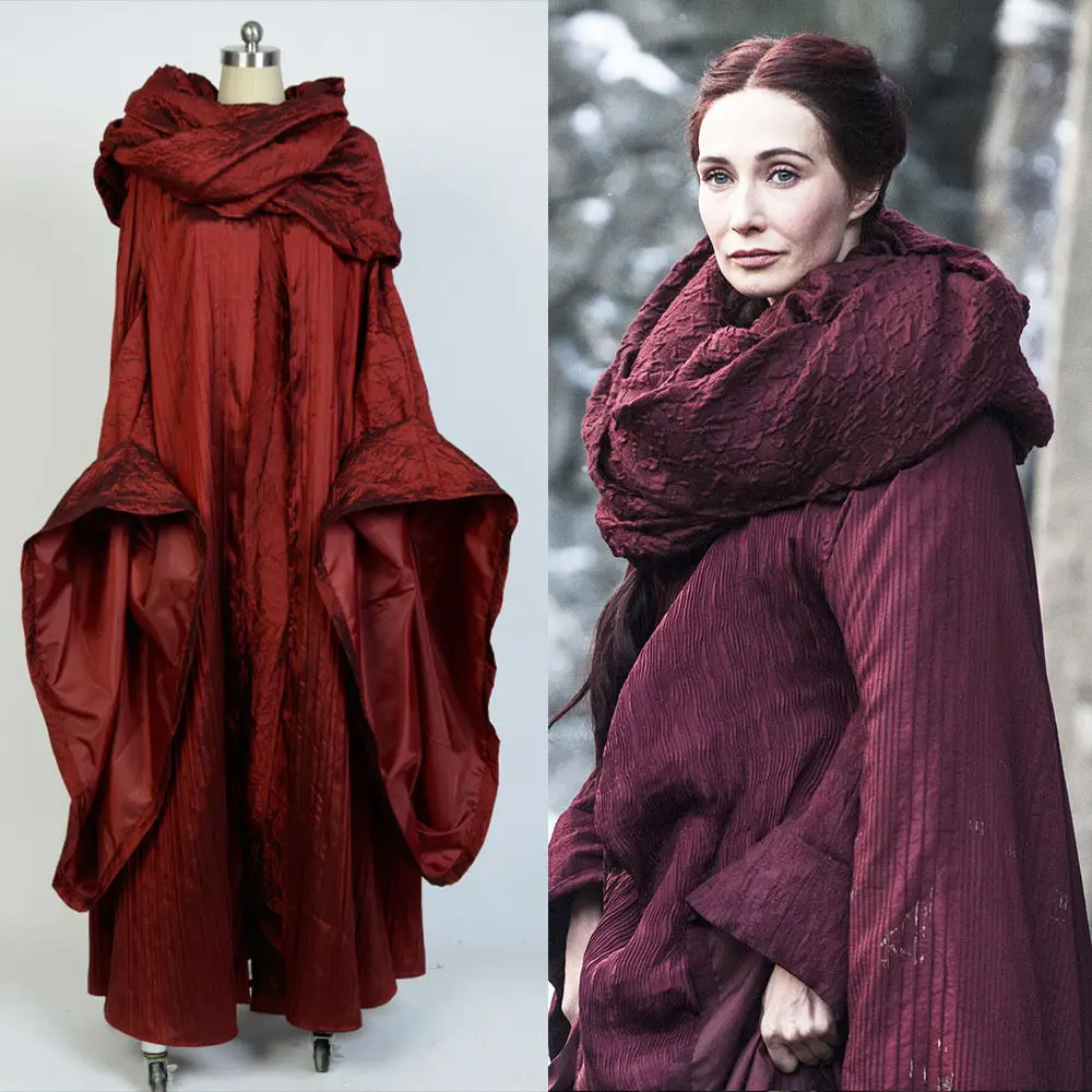 Compre Game of Thrones A Mulher Vermelha Melisandre Manto Vestido Outfit Compre Game of Thrones A Mulher Vermelha Melisandre Manto Vestido Outfit