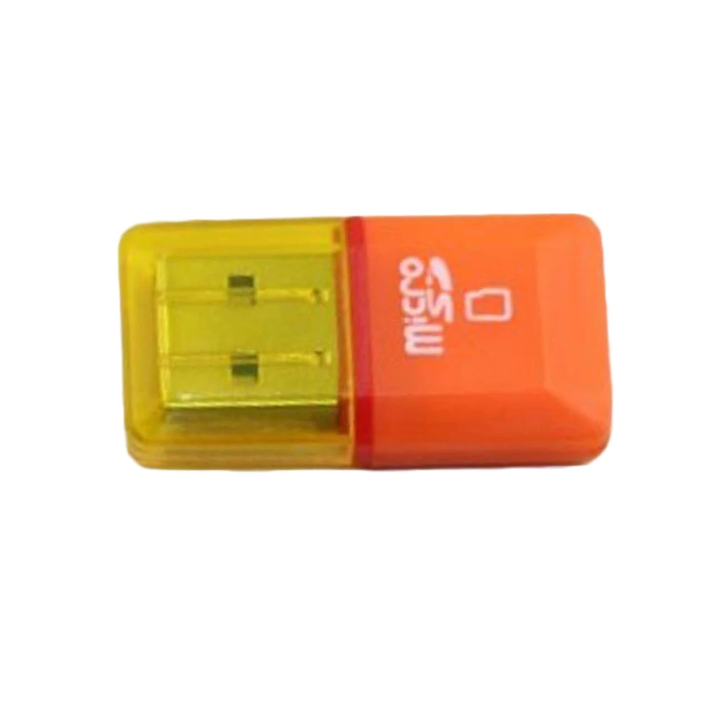 2 шт. USB 2,0 Мини Micro SD TF кард-ридер адаптер памяти t-flash кард-ридер адаптер