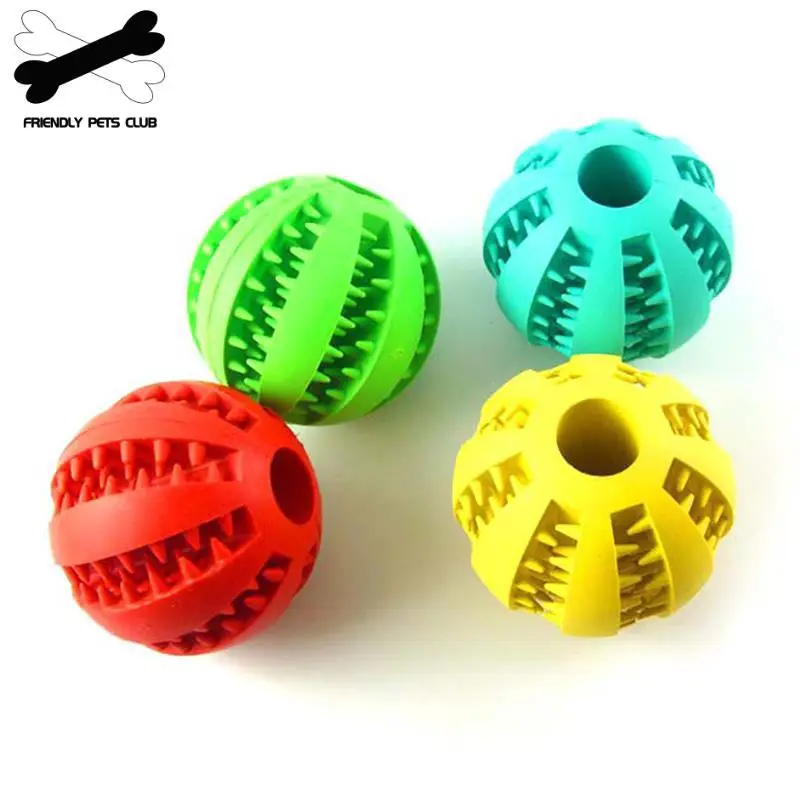 Pet Dog Toys Chew Toy For Dog Tooth Clean Toy Funny Interactive Elasticity Ball Dog Ball Of Food Extra-tough Rubber Ball 23