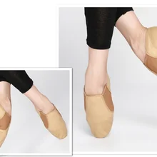 Женская и мужская обувь для взрослых, профессиональная обувь для джазового танца, джазовые кроссовки, кожаная обувь для джаза, черные, коричневые слипоны, новая танцевальная обувь