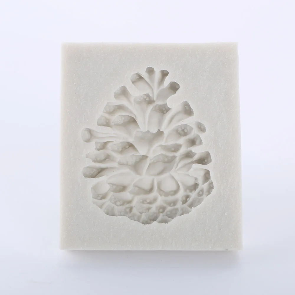 Сосновые орехи в форме 3D помадки торт силиконовые формы для формы из полимерной глины шоколадные кондитерские конфеты украшения инструменты