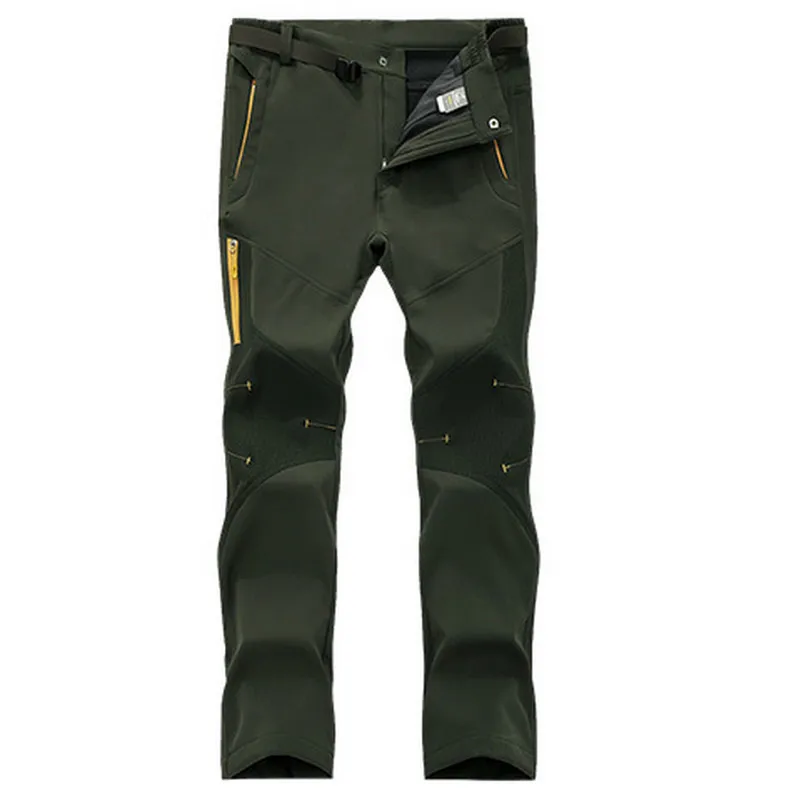 2018 Hombre Nuevo invierno impermeable Trekking viaje Softshell al aire libre senderismo pantalones Camping esquí pantalones pesca talla grande 7XL 2018 Hombre Nuevo invierno impermeable Trekking viaje Softshell al aire libre senderismo pantalones Camping esquí pantalones pesca talla grande 7XL
