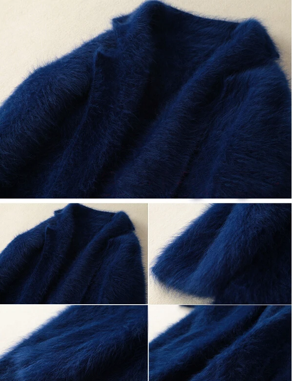 Роскошное длинное Норковое кашемировое пальто, женская мода, настоящая норка, Кашемировое длинное пальто, опт, розница, на заказ, большой размер и цвет, TBFP830