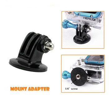 

Action video camera accessories 10 pcs Tripod Monopod Mount Adapter for Gopro Hero8 7 6 5 4 3+ 3 2 SJCAM