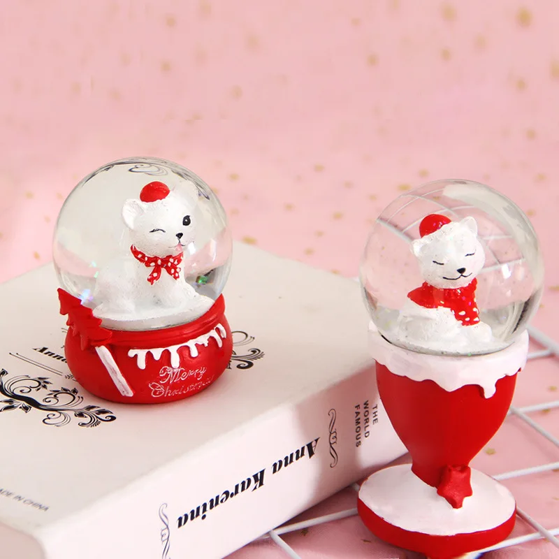 

Creative Toy Gift for Children Dog Crystalball Snowball Party Favor Glass ball